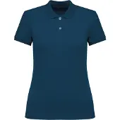 Native Spirit Polo écologique en piqué pour femme