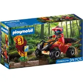 Playmobil All Terrain Quad Construction Game Multicolore Enfants