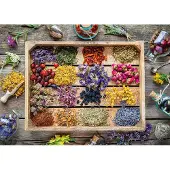 Nathan - Puzzle de 1500 pièces - Plantes médicinales - 14 ans et plus - Assemblage parfait - Collection de photographies artistiques - 12001818