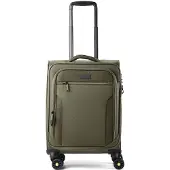D&N Travel Line 9704 4 roues trolley cabine S 55 cm avec soufflet d'extension