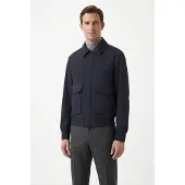 BOSS Manteau mi-saison 'Ocruise 50562351' bleu