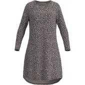 Tom Tailor Chemise de nuit caramel / brocart / noir
