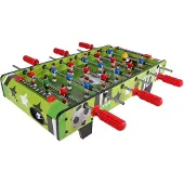 Merkloos Tischkicker 60x31cm 3x3 Stangen und 2 Bällen
