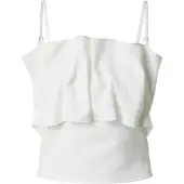 SELECTED WOMEN Haut 'SLFVINELLE' blanc naturel