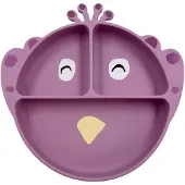 Trixie Assiette À Compartiments En Silicone Mrs Peacock
