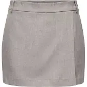 ONLY Jupe 'ONLLinda' gris chiné