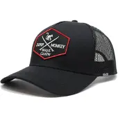 Surf Monkey Casquette de sport noir