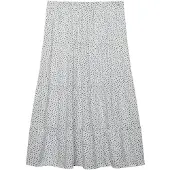 Superdry Jupe bleu foncé / blanc cassé
