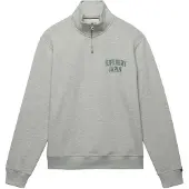 Superdry Athletic Essential Half Zip Sweatshirt Gris L Homme
