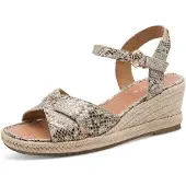 Tamaris Sandalen Touwzool Sandalen Touwzool - Taupe - Maat 36