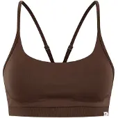 SMILODOX Soutien-gorge de sport marron