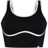 SMILODOX Soutien-gorge de sport noir