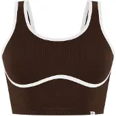 SMILODOX Soutien-gorge de sport marron