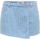ONLY Jupe 'ONLTexas' bleu clair