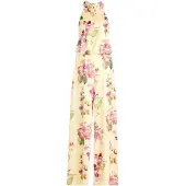 Vera Mont Combinaison jaune clair / vert / rose