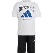 Adidas Survêtement 'x Minecraft' bleu / noir / blanc