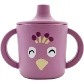 Trixie Tasse D'apprentissage En Silicone Mrs Peacock