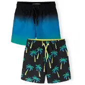 MINOTI Shorts de bain bleu / azur / jaune / noir