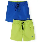 MINOTI Shorts de bain bleu roi / pomme