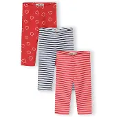 MINOTI Leggings rose / rouge / noir / blanc