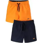 MINOTI Shorts de bain bleu marine / orange