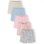 MINOTI Leggings beige chiné / bleu clair / jaune clair / rose clair