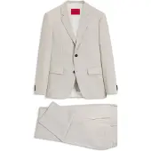 HUGO Costume Slim deux pièces en tissu stretch lavable