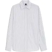 BOSS Chemisier 'Saturday_1' marine / bleu pastel / blanc