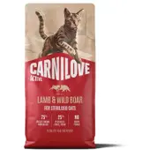 Carnilove Sterilised agneau avec sanglier pour chat