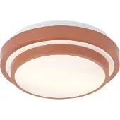 QAZQA Plafonnier moderne Sienne avec blanc 34 cm 2 lumières IP44 - Walden