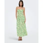 JDY Robe 'JDYLina' vert / blanc cassé