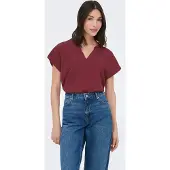 ONLY Chemisier 'JDYLion' bordeaux