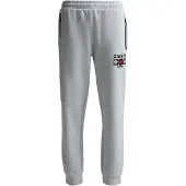Zavetti Canada Pantalon 'Cirico' gris clair / rouge / noir