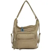 Bagmori Sac bandoulière beige foncé