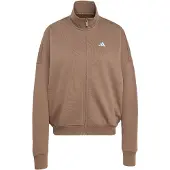 Adidas Veste de survêtement '3 STRIPES STUDIO' bleu clair / brun foncé
