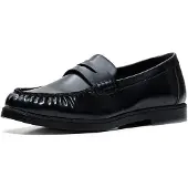 Bershka Mocassin noir