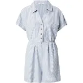 About You Combinaison 'Jella' bleu-gris / blanc