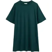 Mela London Robe 'Baasu' vert foncé