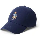 Ralph Lauren Casquette bleu marine / marron / noisette / blanc