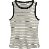 Mela London Haut 'Drisna' vert pastel / noir / blanc