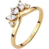 Elli Bague 'Crown' or / transparent