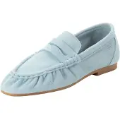 Tamaris Mocassin bleu clair