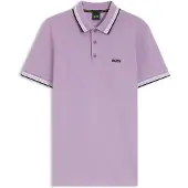 BOSS Polo Paddy en piqué de coton