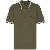 BOSS Paddy 10241663 Green Short Sleeve Polo Vert S Homme