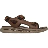 SKECHERS Orvan SD - Gamble Sandalen - Cognac - Maat 47.5