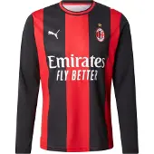 Puma Maillot 'ACM Home Replica' rouge / noir / blanc