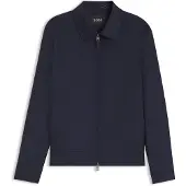 BOSS Veste déperlante en laine vierge