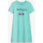 Bonprix Chemise de nuit courte 100% coton