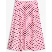 Bonprix Jupe midi fluide en viscose mélangée