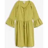 Bonprix Robe fluide en viscose mélangée